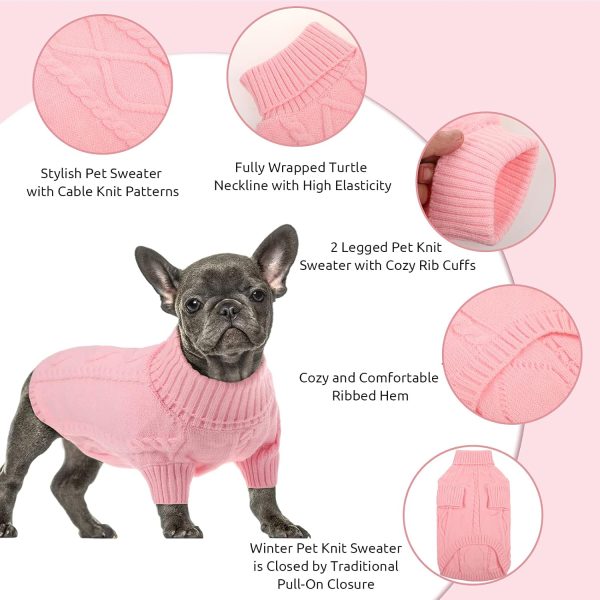 Queenmore Small Dog Pullover Sweater - Image 2